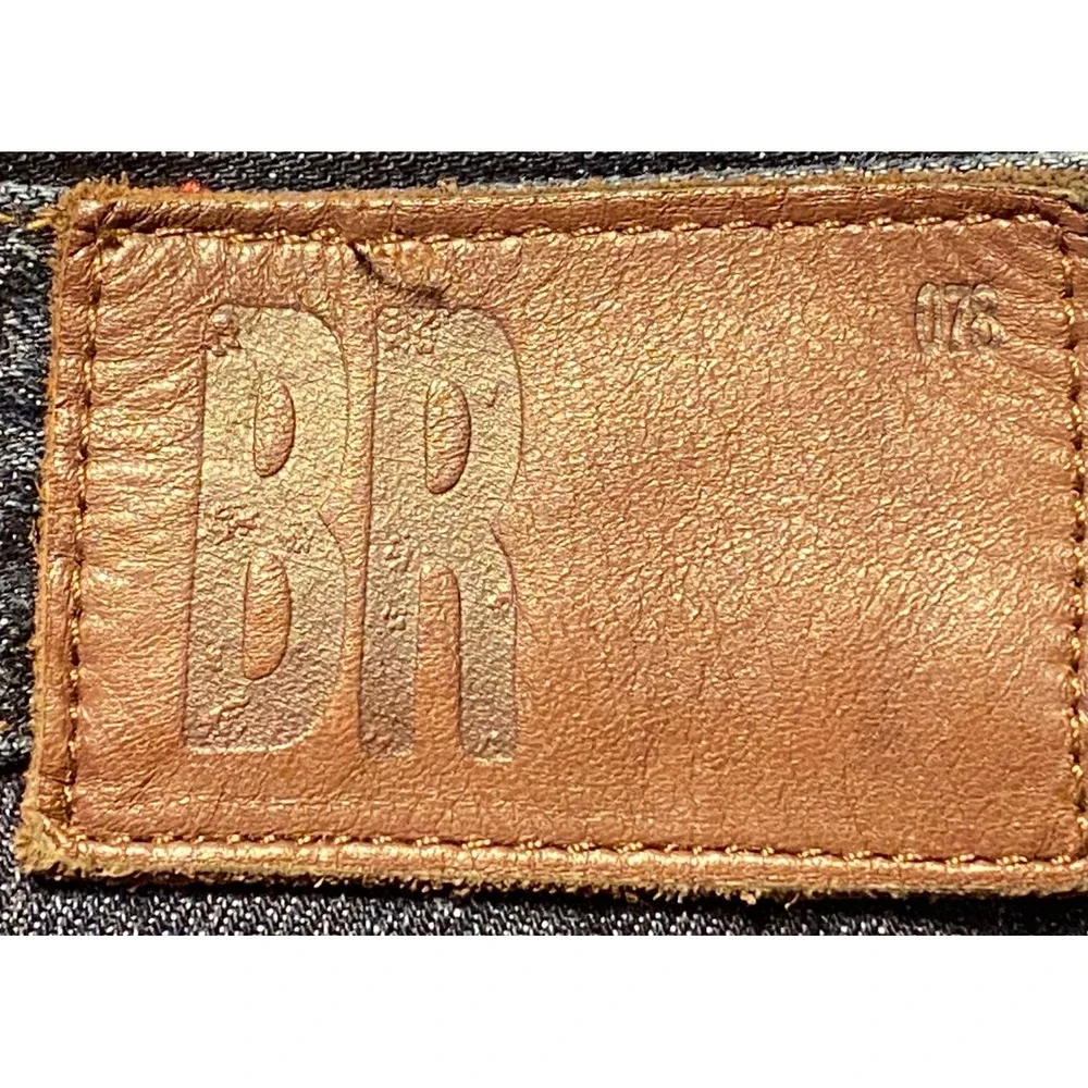 Banana Republic Mens Straight Leg Jeans Dark Wash‎ Indigo 100% Cotton 38x32